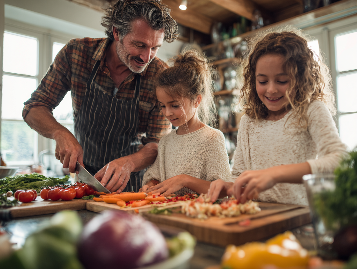 Команда фахівців grinitor працює разом над створенням планів харчування в сучасному офісі